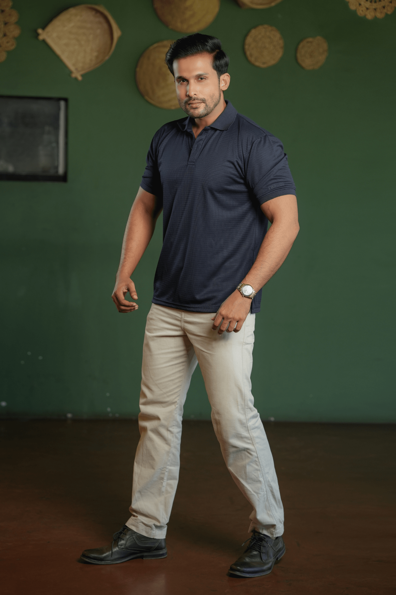 Harriet Premium Polo – Navy Blue