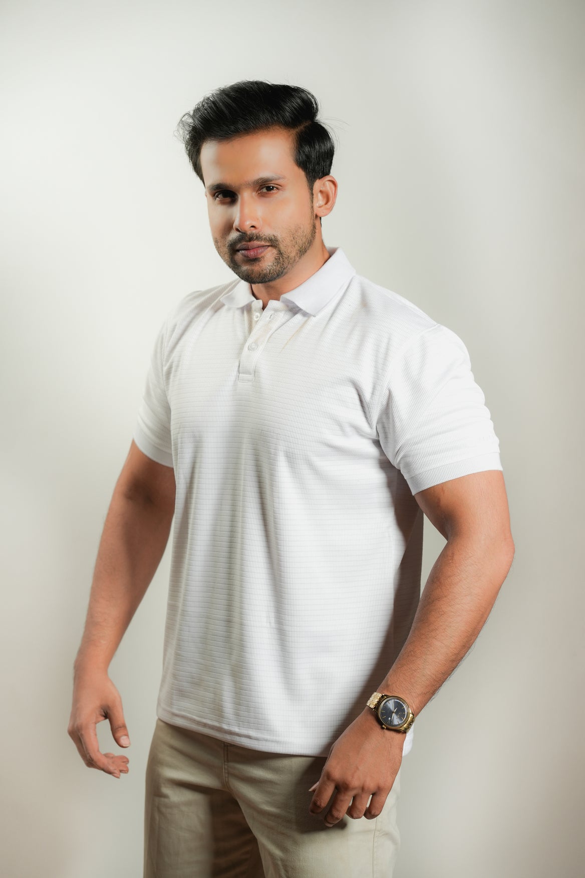 Harriet Premium Polo – White