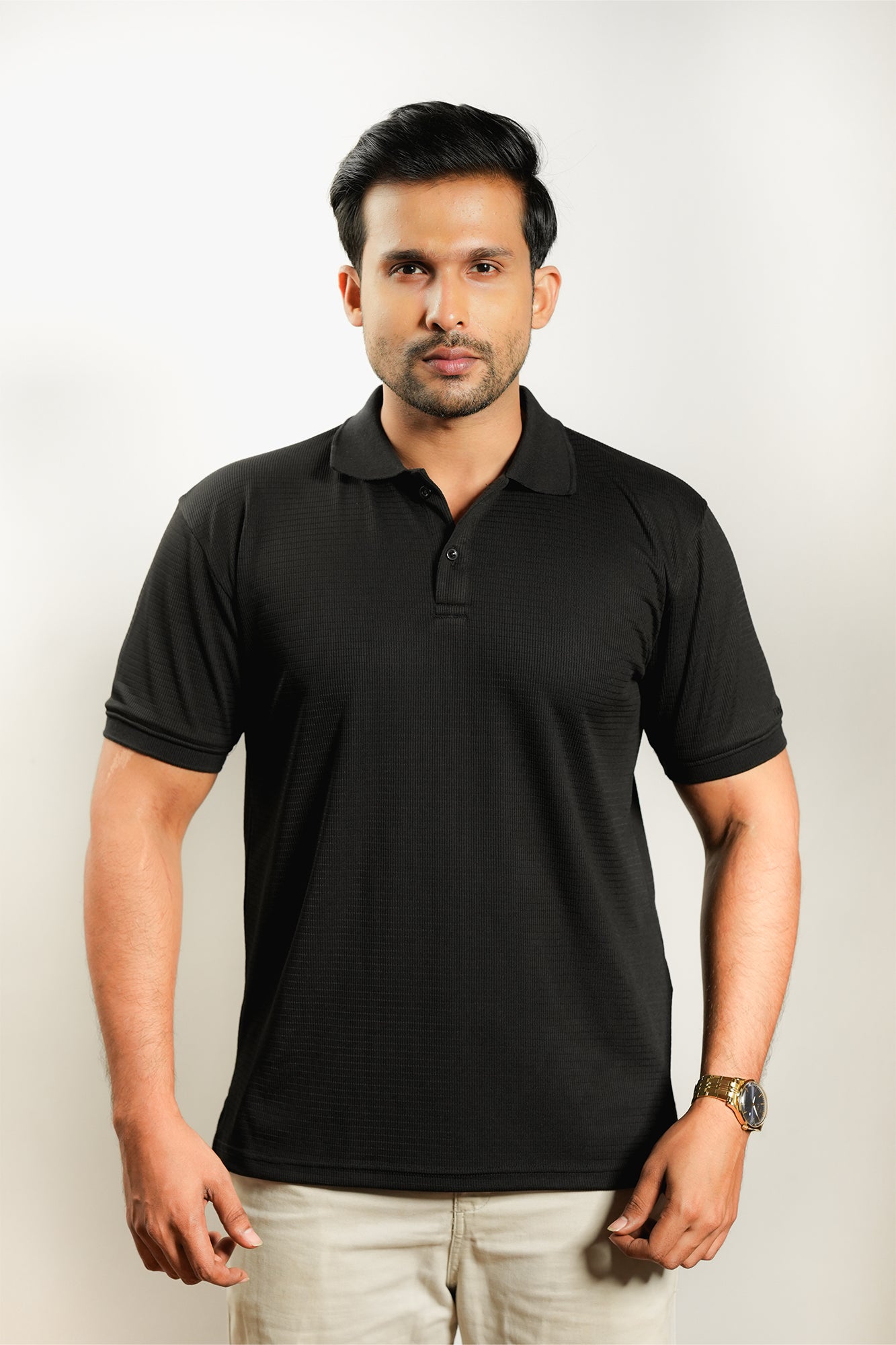 Harriet Premium Polo – Black